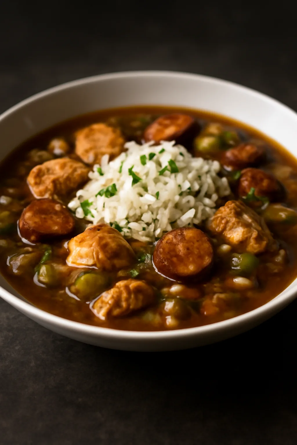 Chicken and Sausage Gumbo