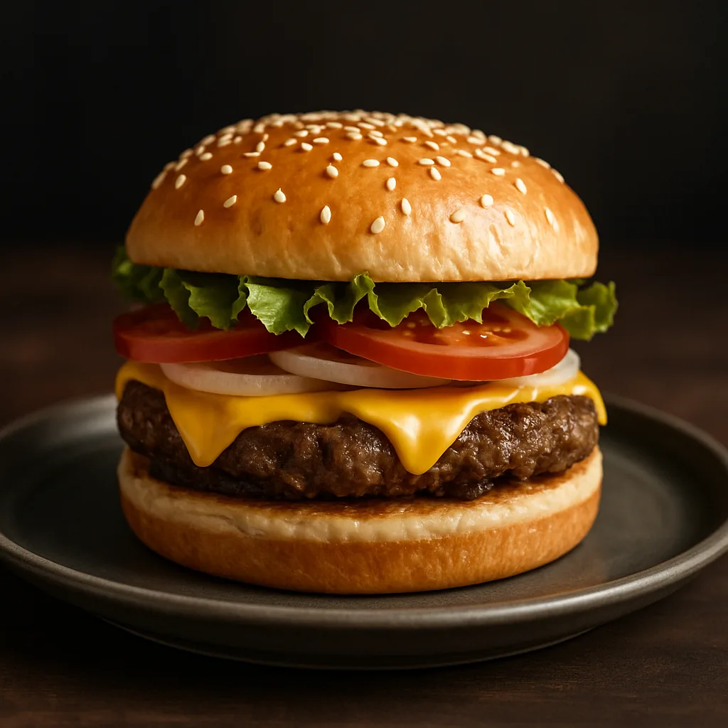 Five Guys Cheeseburger