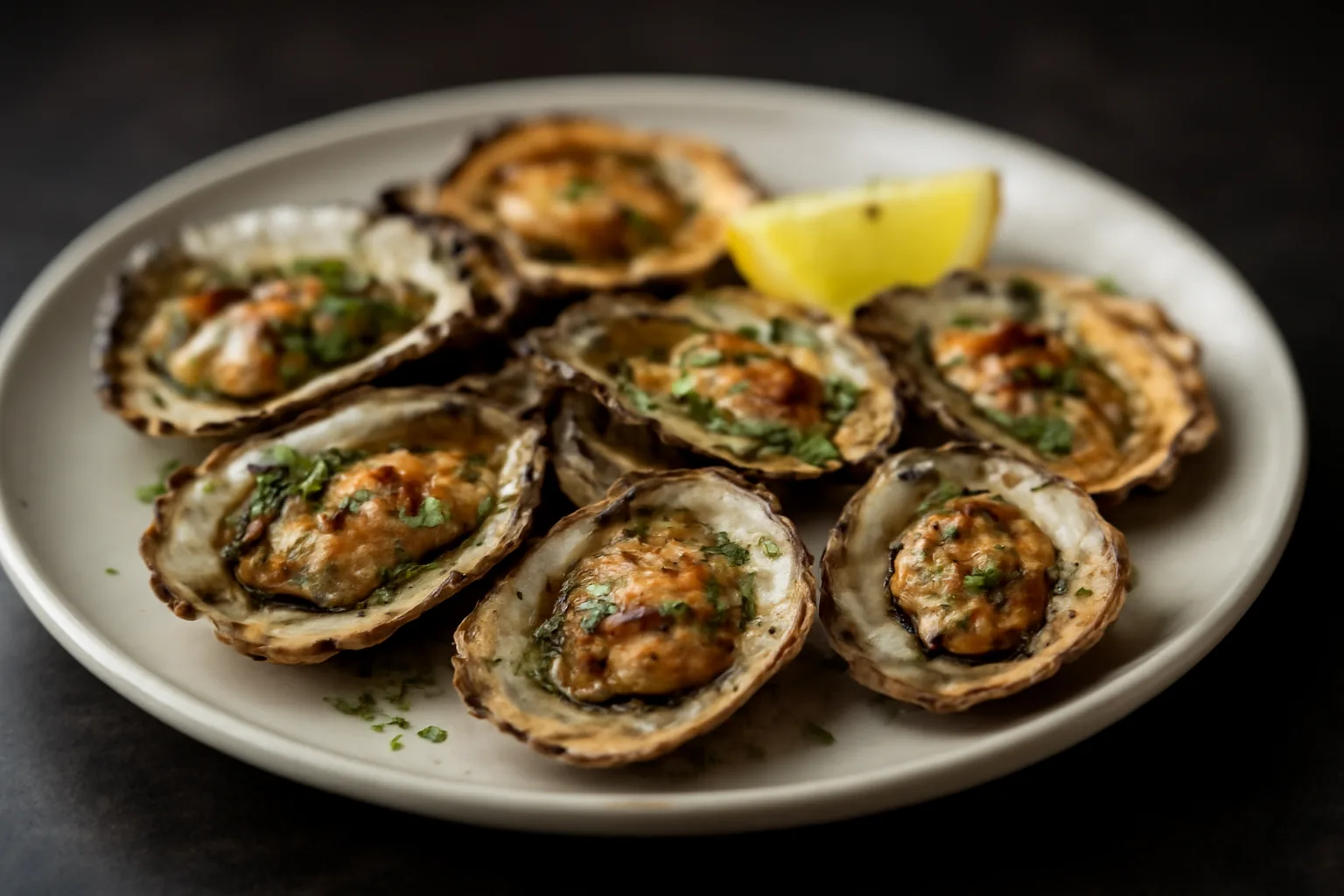 Grilled Oysters