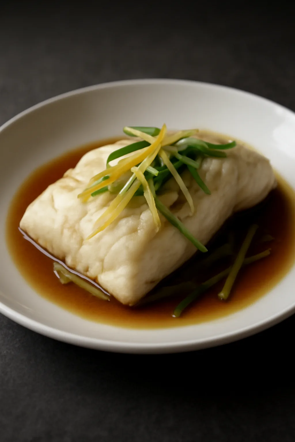 Steamed Fish with Ginger