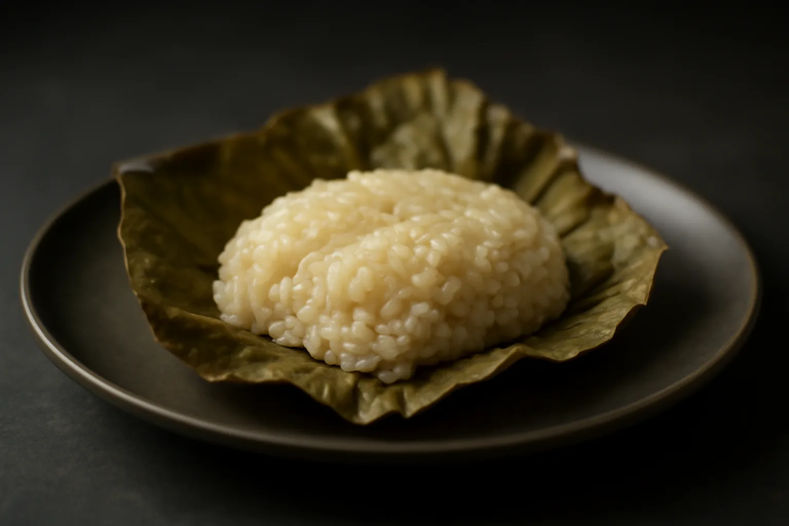 Sticky Rice in Lotus Leaf